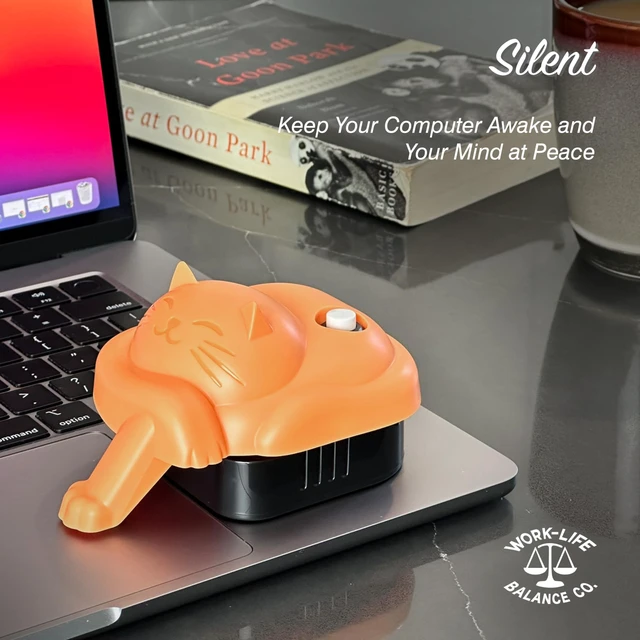 Alt view image 5 of 5 - Trackpad Mouse Jiggler Device, Silent, Cordless Undetectable Mouse Mover