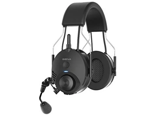 Alt view image 5 of 5 - Sena SenaTufftalk, Over-The-Head Earmuff with Long-Range Bluetooth Intercom Communication