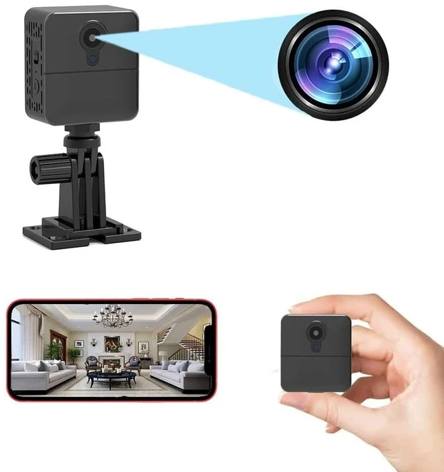 Main image of HUOMOI W6 Mini Wireless WiFi Smart Camera FHD Compact Home Security Remote Indoor IP Camera with Motion Detection, IR Night Vision, Pet & Baby Monitor, Remote Playback via App