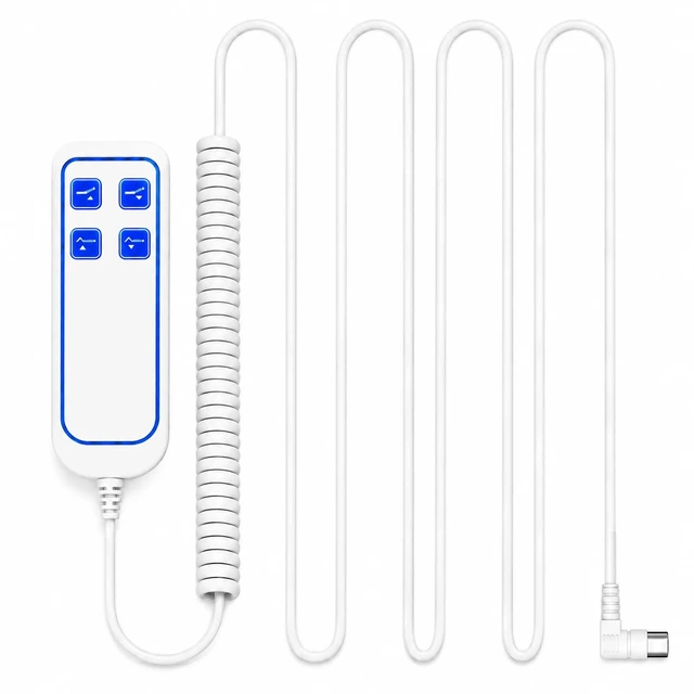 Alt view image 4 of 5 - Replacement Wired Remote Control for Ergomotion Serta Motion Essentials 1st Gen