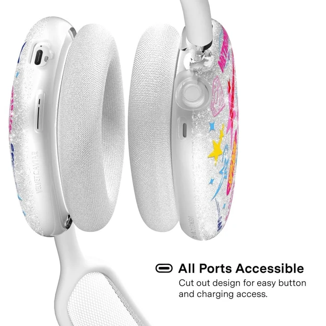 Alt view image 4 of 5 - VELVET CAVIAR Case Cover for AirPods Max 2 & 1 - Cute Protective Headphone Accesssories (Supergirl Krypto Glitter)