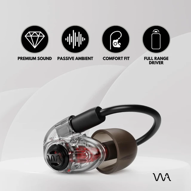 Alt view image 2 of 5 - Westone Audio AMPRO X10 Single Driver Musician IEM with Passive Ambience, Black