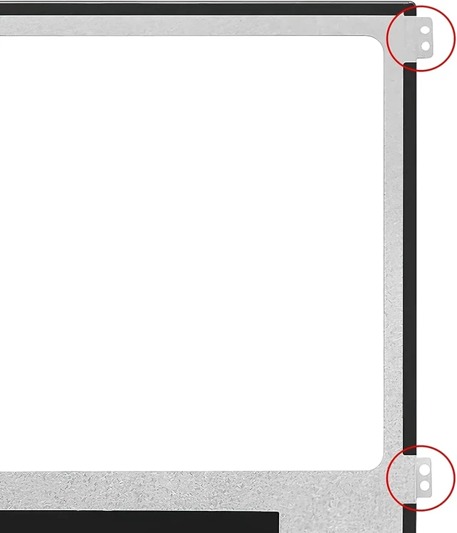 Alt view image 3 of 4 - 11.6" Screen Replacement for Dell ChromeBook 11 3100 3120 3162 3164 3180 I3180 3181 C3181 5190 P26T FGF20 0FGF20 LCD LED Display Panel 1366x768 30 Pin (Side Brackets Non Touch)