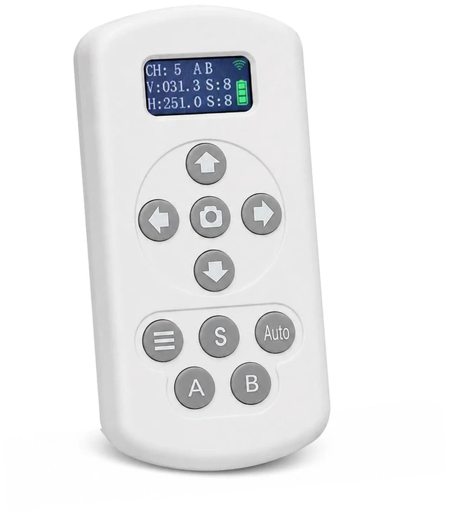 Main image of Soonpho M6 Remote Control for Motorized Pan/Tilt Head, 360 Rotation with Adjustable SpeedCompatible Only with M6 Motorized Pan/Tilt Head (Battery Not Included)