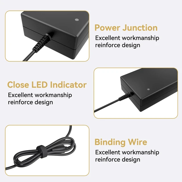 Alt view image 5 of 5 - XMHEIRD 20V AC Adapter for Intel NUC 13 Pro NUC13ANH NUC13ANHi7 NUC13ANHi5 NUC13ANHv7 NUC13ANHv5 NUC13ANK NUC13ANKi5 NUC13ANKi7 NUC13ANKv5 NUC13ANKv7 Mini PC Liteon PA-1121-76 Power