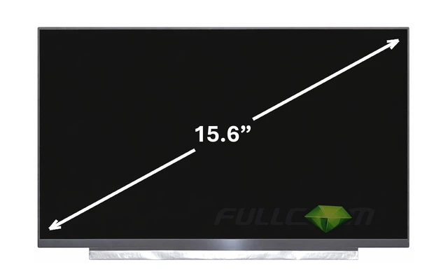 Alt view image 3 of 5 - FULLCOM 15.6 inch Screen Compatible with B156XTN08.1, NT156WHM-N49 350mm in Width Narrow Edge Laptop Replacement Screen
