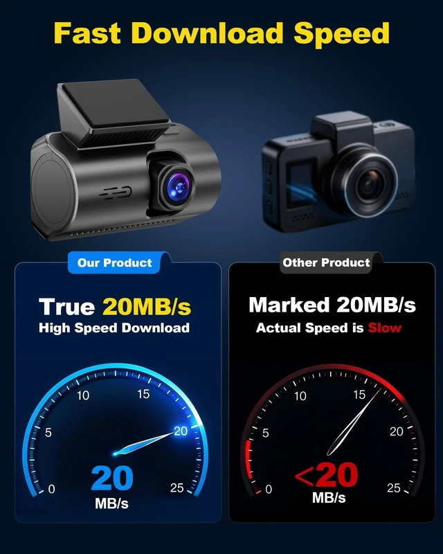 Alt view image 5 of 5 - Front and Rear Dash Cam, 4K+1080P Dual Dash Camera Quick Video Access 15-Min Install Record Every Mount, Ultra-Precise 2 Channel HDR