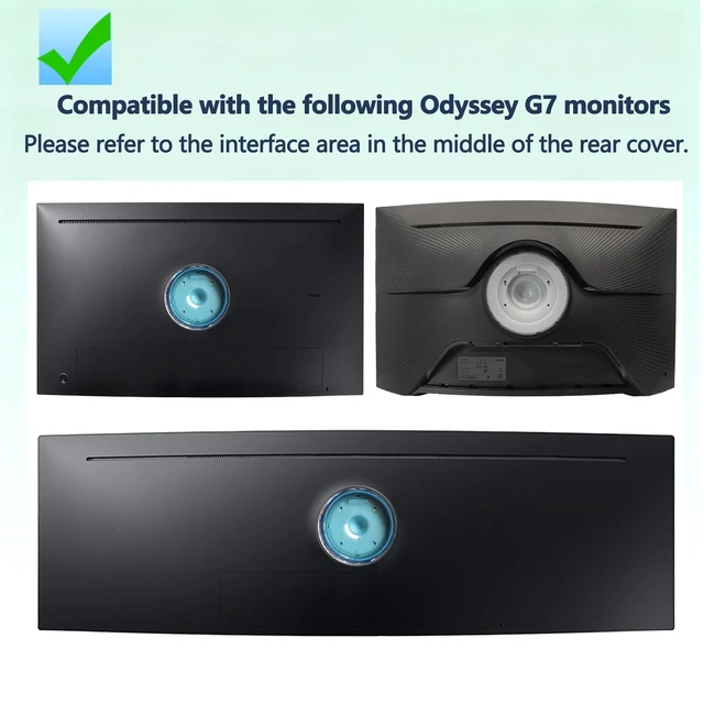 Alt view image 4 of 5 - BN61-14898A BN96-42913A Odyssey G7 G6 VESA Compatible with Samsung Monitor