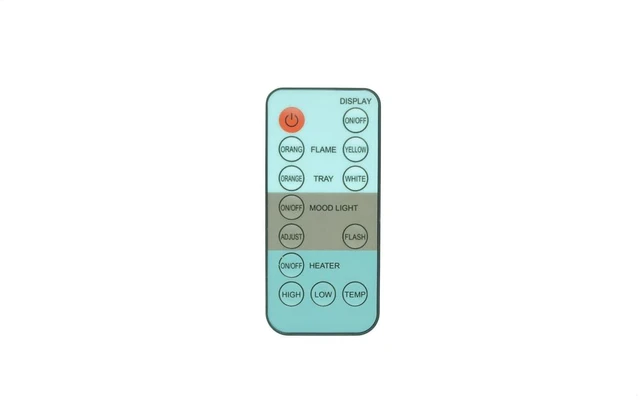 Main image of HCDZ Replacement Remote Control for Amantii WM-FM Series WM-FM-26-3623-BG WM-FM-34-4423-BG WM-FM-48-5823-BG WM-FM-60-7023-BG WM-FM-72-8123-BG WM-FM-88-10023-BG WM-FM-50-BG Electric Fireplace