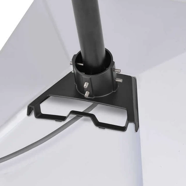 Alt view image 5 of 5 - Starlink Gen 3 Pipe Adapter,Starlink Gen 3 Mounting Kit,Starlink Pole Mount,Starlink Gen3/V3 Standard Dish Mount,Starlink Ethernet Adapter Accessories for Roof ,Easy to Install