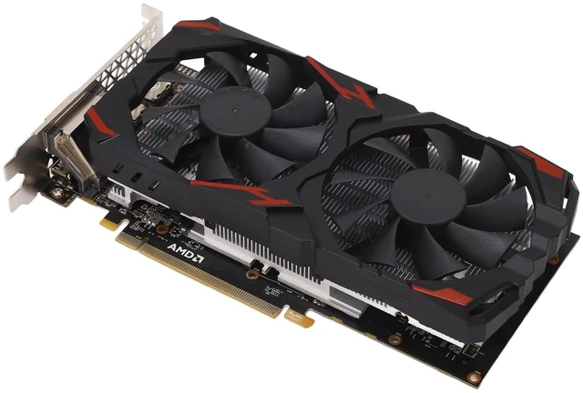 Main image of VBESTLIFE RX 580 Graphics Card, 256 Bit 8GB GDDR5 Computer Gaming Graphics Cards with, DVI, 16 PCI Express 3.0, Support 4K@60Hz HD, Fans, for PC Gaming (580 8G D5)