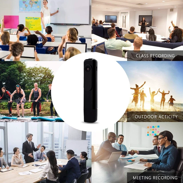 Alt view image 2 of 5 - DAIFAC HD 1080P Portable Pocket Camera, Mini Body Cam with Video RecorderNanny Cameras for Home Security, No WiFi Needed Security Equipment Indoor/Outdoor