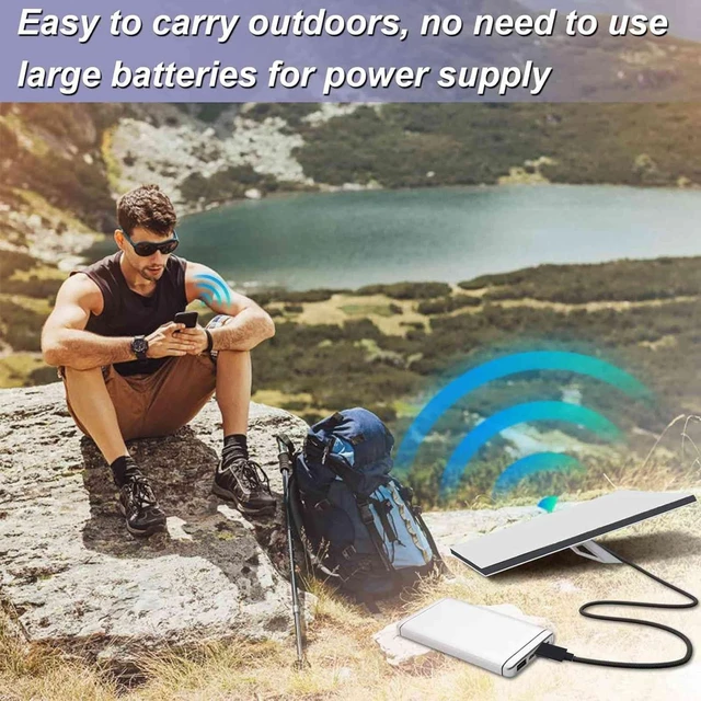 Alt view image 5 of 5 - USB C to DC Power Cable, 33ft IP68 Water Proof 18AWG 100W Input PD Source Type C to DC Power Cord for Mini Dish, Plug and Play