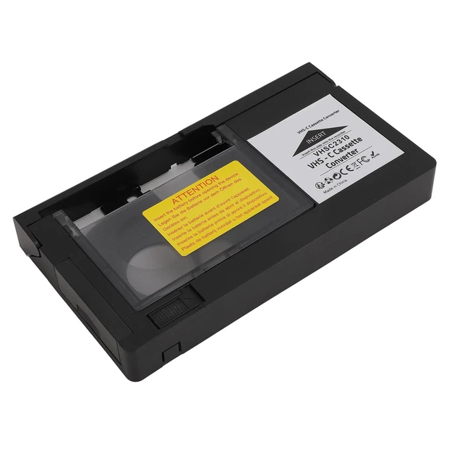 Alt view image 2 of 5 - Acouto Camcorders Cassette Adapter, Camcorders Cassette A Playback Recording Video Cassette Adaptor One Key Control for S?VHS?C S?VHS Tapes