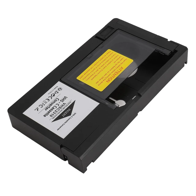 Alt view image 3 of 5 - Acouto Camcorders Cassette Adapter, Camcorders Cassette A Playback Recording Video Cassette Adaptor One Key Control for S?VHS?C S?VHS Tapes