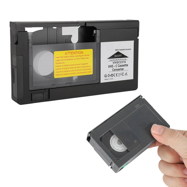 Alt view image 4 of 5 - Acouto Camcorders Cassette Adapter, Camcorders Cassette A Playback Recording Video Cassette Adaptor One Key Control for S?VHS?C S?VHS Tapes