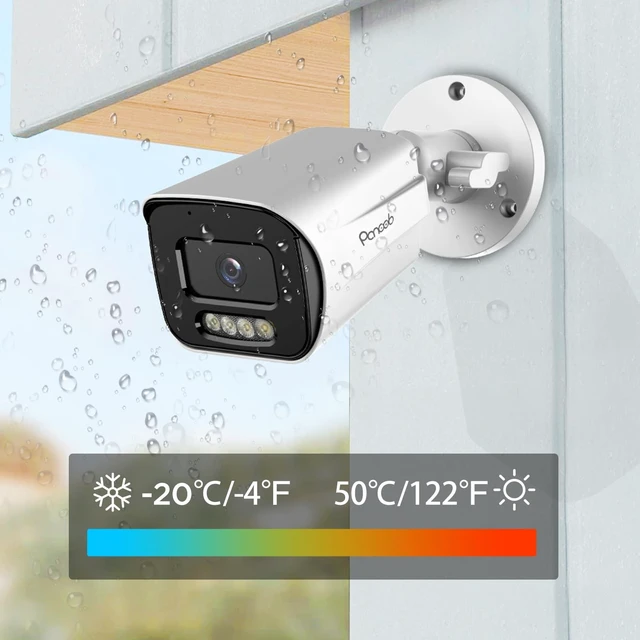 Alt view image 5 of 5 - PANOOB 5MP Wired HD Video Security IP Bullet PoE IP Camera, PB65-5MDL