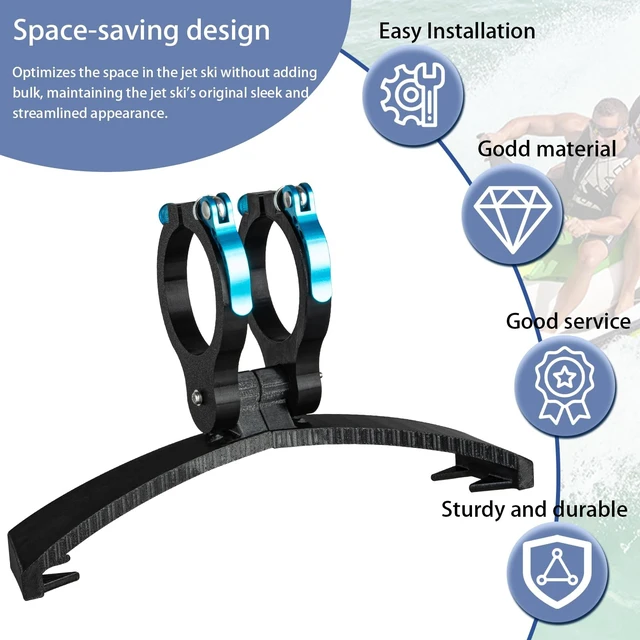 Alt view image 3 of 5 - Compatible with JBL Speakers&Sea-Doo GTI(2011-2019) Bluetooth Speaker Mount