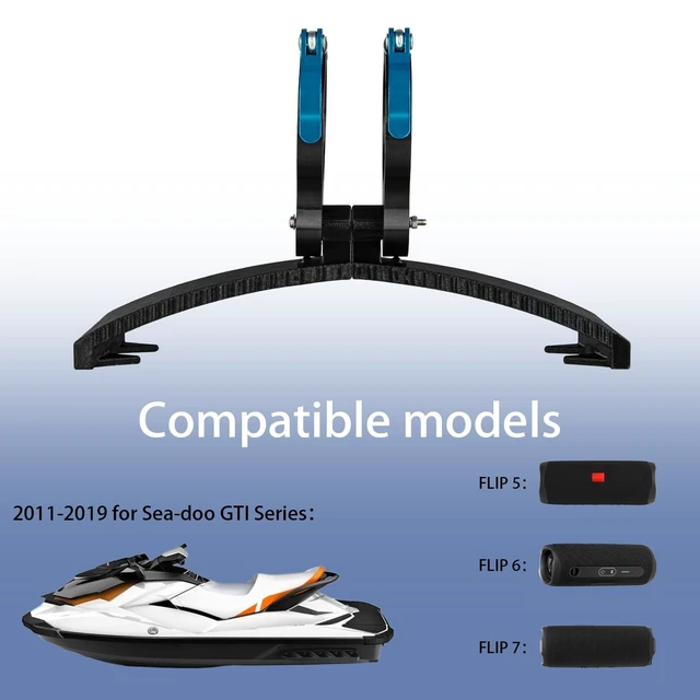 Alt view image 4 of 5 - Compatible with JBL Speakers&Sea-Doo GTI(2011-2019) Bluetooth Speaker Mount