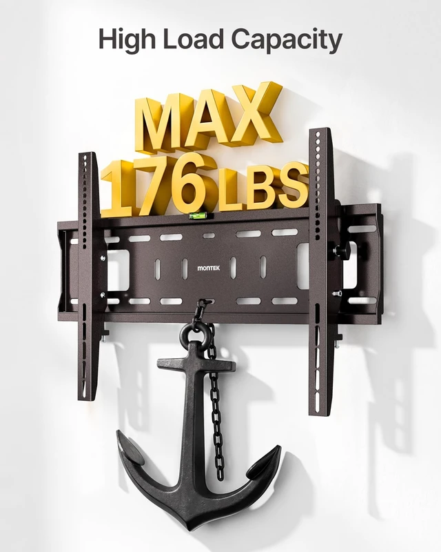 Alt view image 4 of 5 - monTEK Outdoor Weatherproof TV Wall Mount for 37-86" TVs up to 176lbs,Tilt