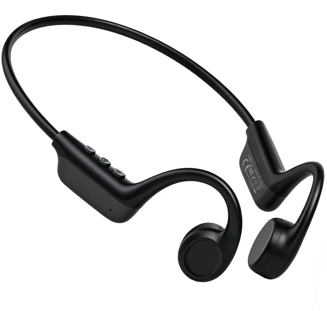 Main image of Vulxovt 2026 Bone Conduction Headphones, Bluetooth 6.0 Open Ear HeadphonesWireless Sports Earphones IPX5 Waterproof, 10H Long Battery Life Playtime for RunningCyclingGym (Gray-Black)
