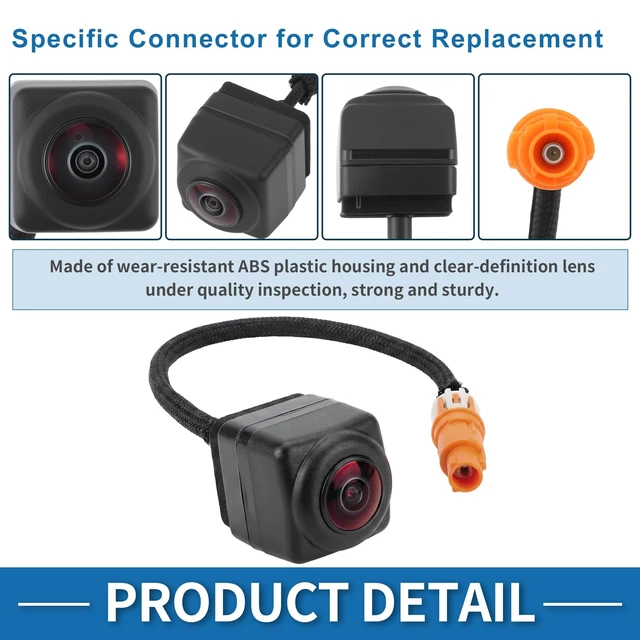 Alt view image 4 of 5 - A ABSOPRO Rear View Camera for Chevrolet Malibu 2023 2024 1.5L L4 84543080