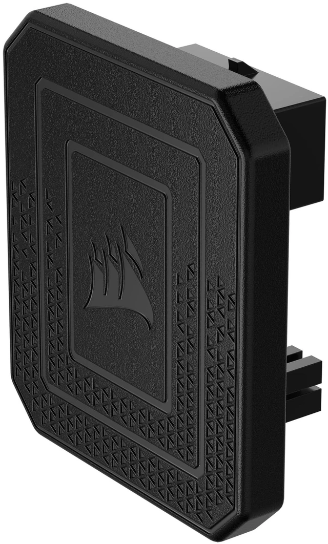 Main image of Corsair PCIe 5.0 12VHPWR GPU Power Bridge - for NVIDIA GeForce RTX 40 Series - 180 Bend - Right-Angle Adapter - Clean Cabling - Only for Use with PCIe 5.0 12VHPWR GPUs - Black