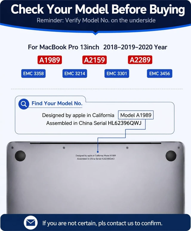 Alt view image 2 of 5 - A1989 A2159 A2289 Screen Replacement 13.3" for MacBook Pro Full LCD(Silver)