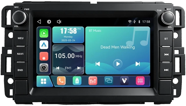 Main image of 7 Inch Linux Car Radio for Chevy Silverado Tahoe GMC Sierra Yukon 2007-2013