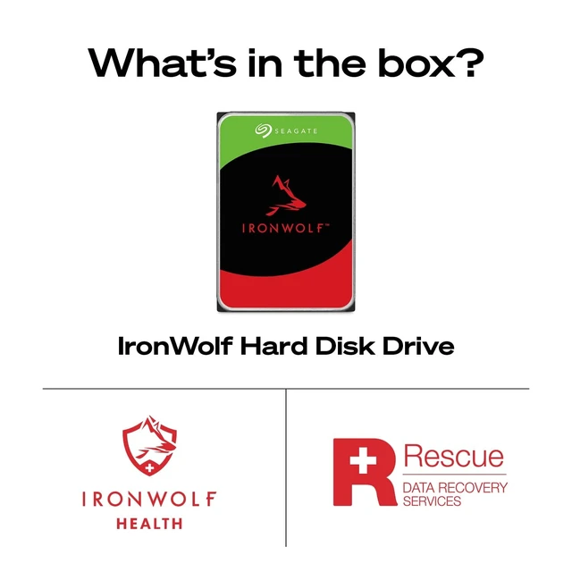 Alt view image 3 of 4 - Seagate 8TB IronWolf Internal NAS Hard Drive ^^ SATA 6 Gb/s (ST8000VNZ04)
