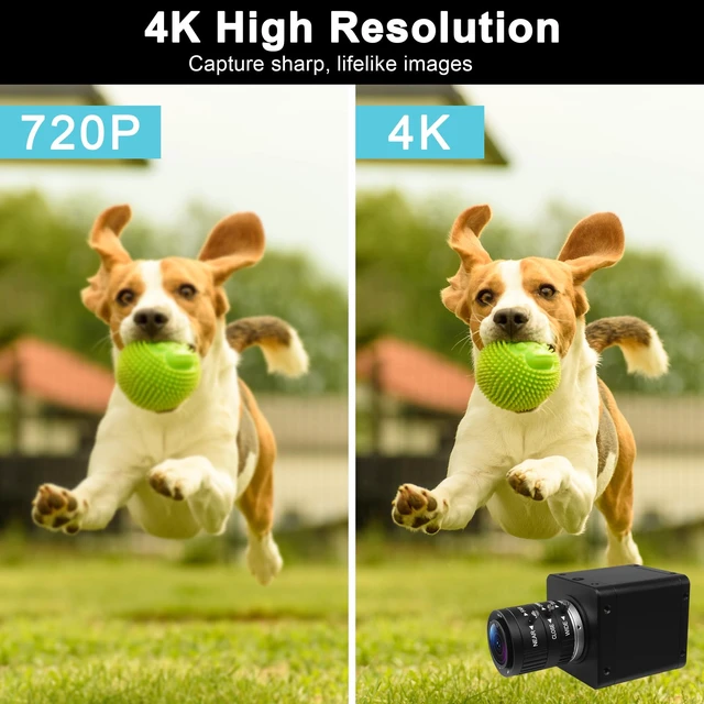 Alt view image 3 of 5 - ALPCAM HDMI 4K USB Camera, 60fps USB3.0 High Speed Webcam for PC