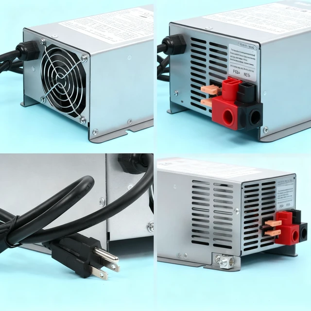 Alt view image 5 of 5 - WF-9855-AD-CB,WF-9855-AD 55-Amp RV Power Converter for Lead-Acid Batteries