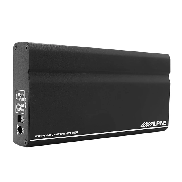 Alt view image 2 of 5 - Alpine PSS-TSUB-TYA 10 Subwoofer & Amplifier Upgrade Kit for 2020-2025 Tesla Model Y