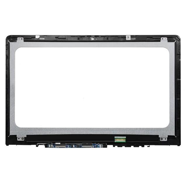 Alt view image 2 of 2 - 15.6" LCD Touch Screen Replacement Digitizer Assembly +Bezel for HP Pavilion x360 15-br 15-br000 15-br100 15-br010NR 15-br018NA 15-br052OD 15-br077NR 15-br080WM 15-BR095MS 924077-601 FHD 1920 * 1080