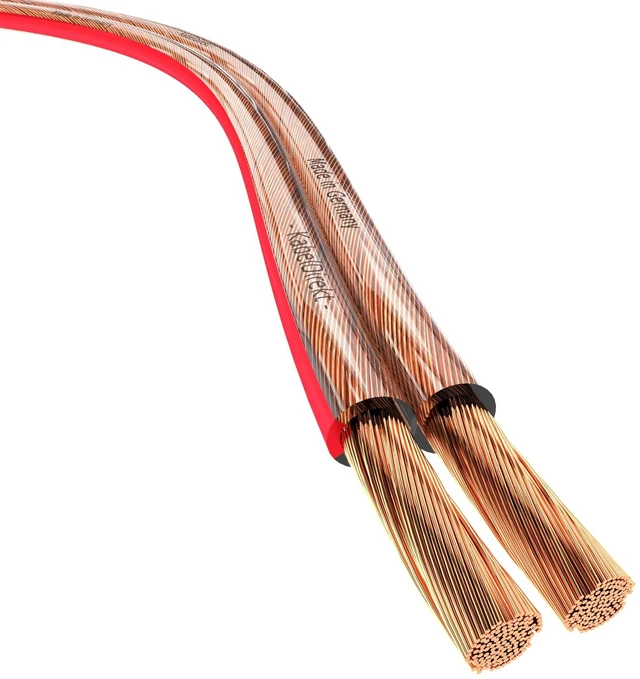Main image of KabelDirekt Pure Copper Speaker Cable 21.0mm 100ft, 16AWG