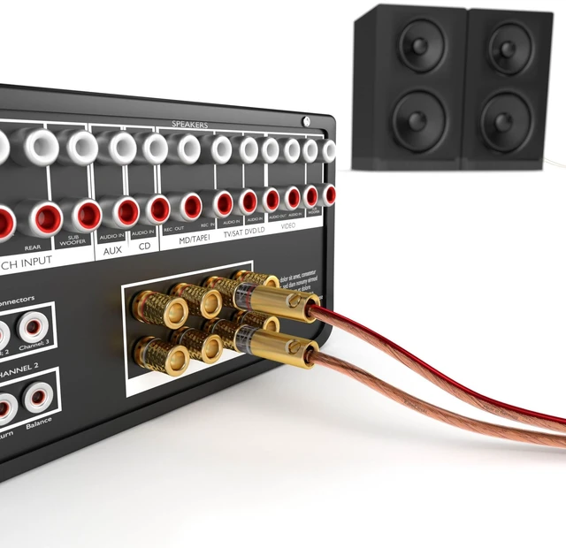Alt view image 4 of 5 - KabelDirekt Pure Copper Speaker Cable 21.0mm 100ft, 16AWG