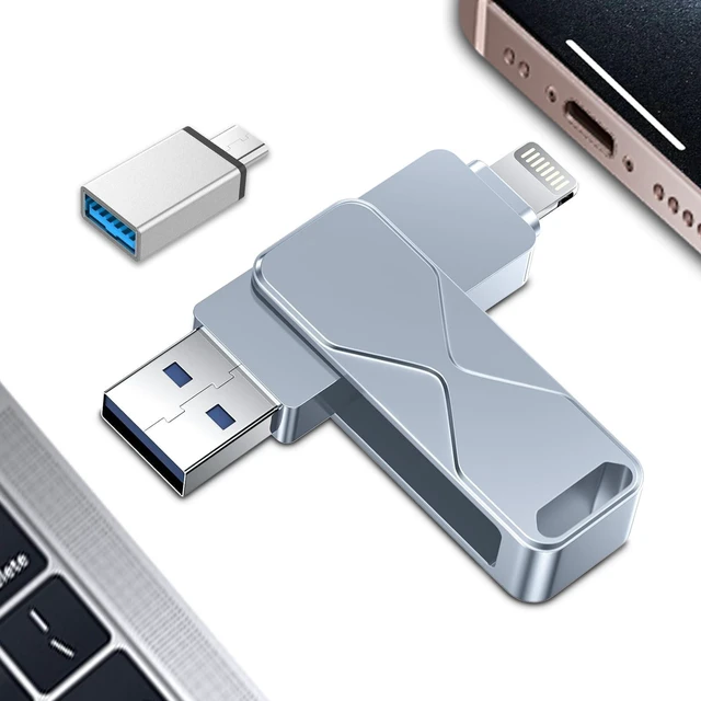 Main image of 512GB USB Flash Drive High-Speed Thumb Drive- Portable Jump Drive for Data Storage, Backup, and File Transfer for PC Laptop Desktop (Grey, 512GB)