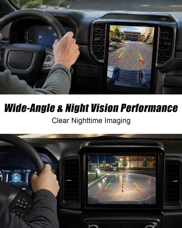 Alt view image 4 of 5 - Rear Backup Camera Fit for Ford Ranger 2019-2023 Replace KB3Z-19G490-B