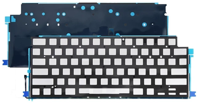 Alt view image 5 of 5 - iPartsleader Backlight with Keyboard US English for MacBook Air A3240 (13-inch,M4,2025) ANSI U.S. Layout Backlit+Keyboard Screws EMC 8781 (Midnight)