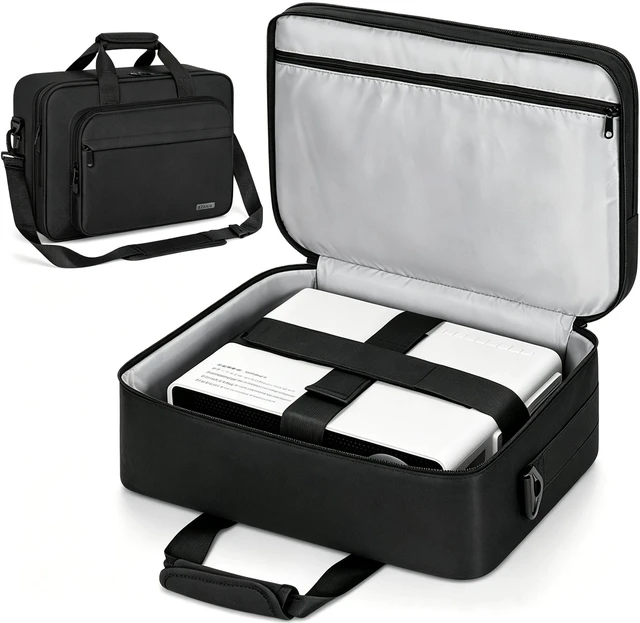 Main image of GMAK Projector Carrying Case, Universal Projector Bags with Storage Pockets