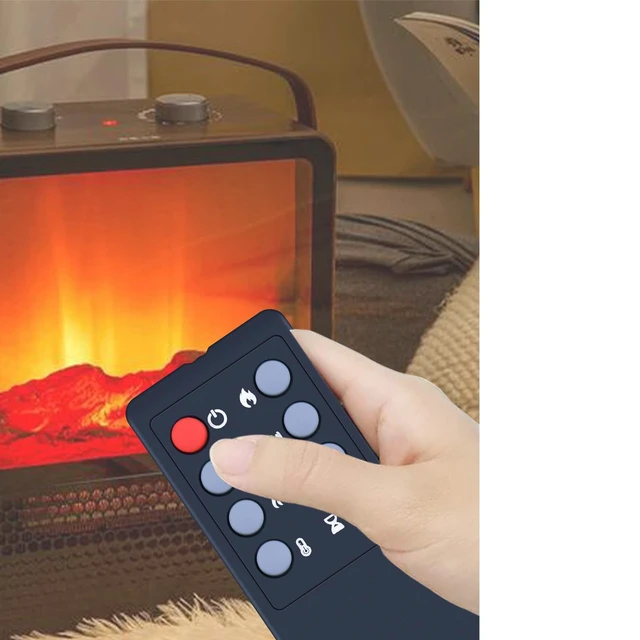Alt view image 3 of 5 - RYQIF Replacement Remote Control fits PuraFlame 24 Free Standing Electric Fireplace EF511A EF512A