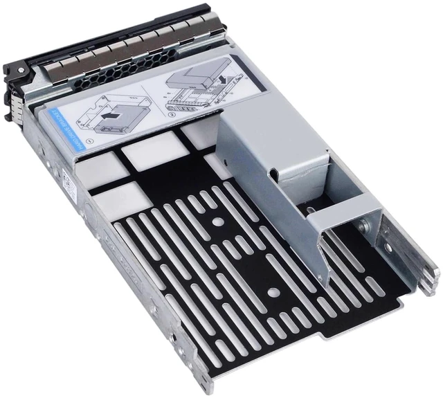 Alt view image 4 of 5 - Heretom 10-Pack 3.5" Hard Drive Tray Caddy with 2.5" Drive Adapter