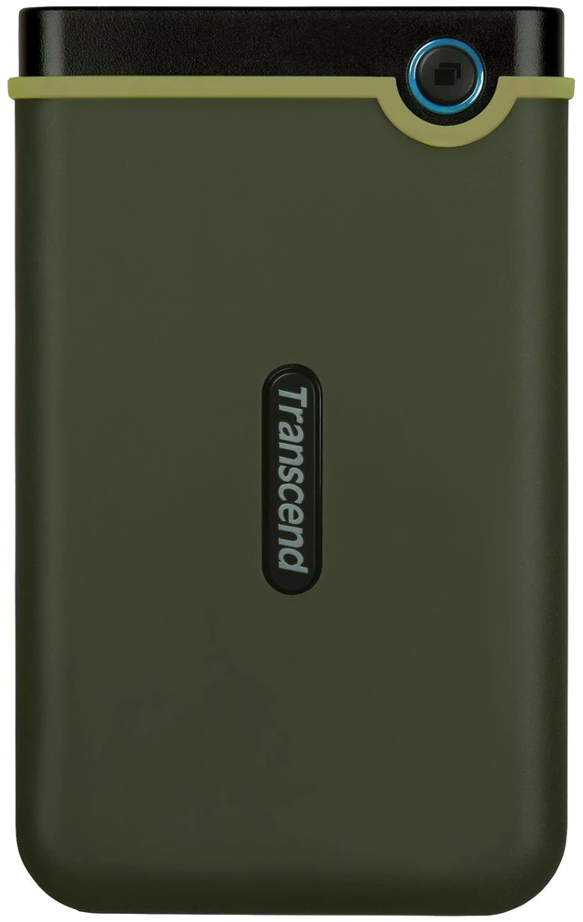 Main image of Transcend 1TB StoreJet 25M3 Rugged Portable HDD, One Touch Backup