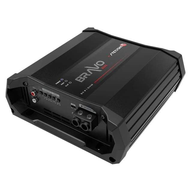 Alt view image 4 of 5 - Stetsom Bravo BASS 3000 1 Ohm Mono Subwoofer Car Audio Amplifier, 3000.1 3K Watts RMS, 1 Stable, 3000x1, Monoblock, Sound Quality, Crossover & Bass Boost 3000W Sub Amp, Smart Coolers