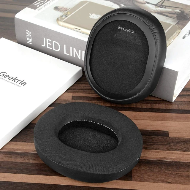 Alt view image 4 of 5 - Geekria Sport Cooling-Gel Replacement Ear Pads for Razer Kraken V4/ V4X/ V4 Pro/Kitty V2 Pro, Barracuda/Barracuda X Headphones Ear Cushions, Repair Parts (Black)