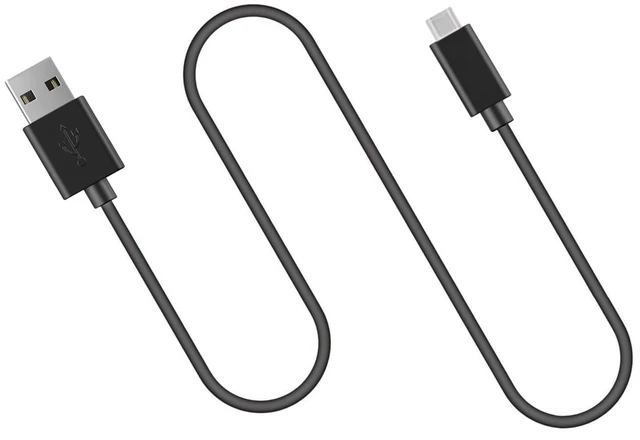 Alt view image 3 of 5 - 50 Pack USB to USB C Cable Bulk, 1.6FT USB 2.0 to USBC Charge Cord Black