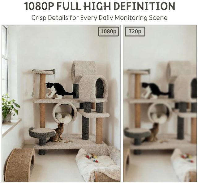 Alt view image 4 of 5 - HSJAKKK Hidden Camera Nanny Cam Wireless Hidden Spy Clock Cameras Indoor