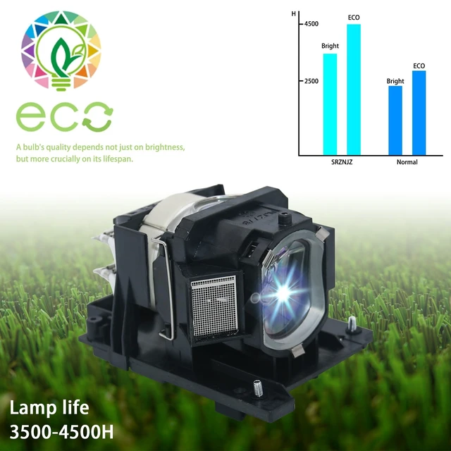 Alt view image 2 of 5 - SRZNJZ DT01171 Original Replacement Projector Lamp Bulb for Hitachi CP-X4021N CP-WX4021N CP-X4022WN CP-WX4022WN CP-X5021N CP-X5022N CP-X5022WN with Housing