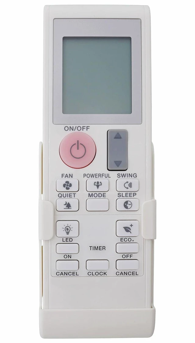 Main image of Replacement Remote Control for Daikin Air Conditioner BRC52A61,BRC52A62,BRC52A63,FTXN09AXVJU,FTXN12AXVJU,FTXN18AXVJU,FTXN24AXVJU,FTKN09AXVJU,FTKN12AXVJU,FTKN18AXVJU,FTKN24AXVJU, with Holder, Backlit