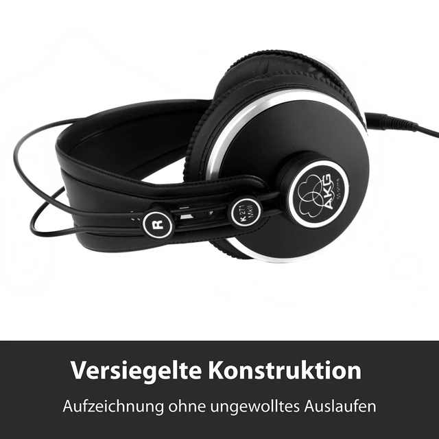 Alt view image 5 of 5 - AKG Pro Audio K271 MKII Over-Ear, Closed-Back, Professional Studio Headphones, Black (2470X00190)